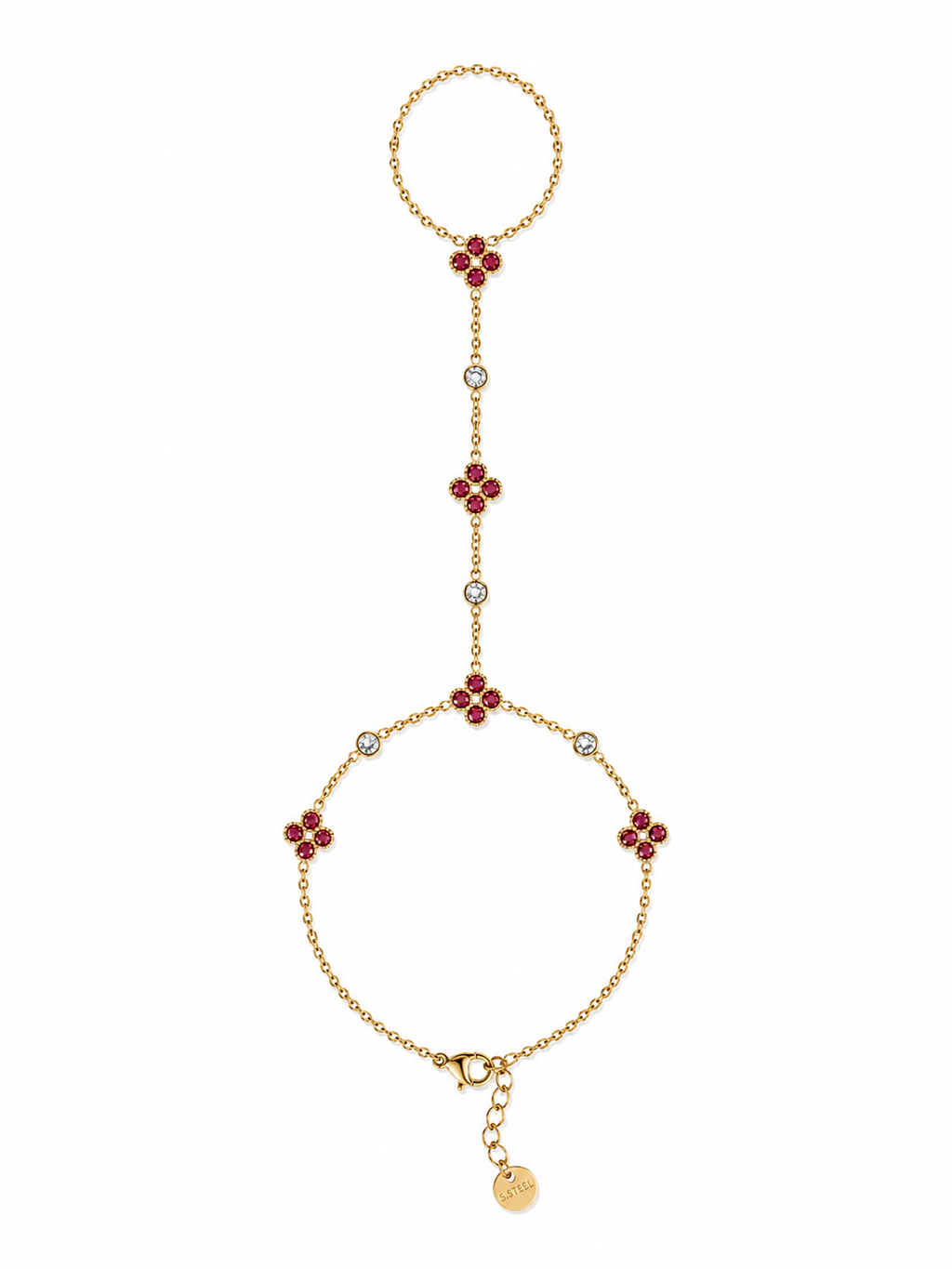 Bijou de main Soléa - Rose foncé