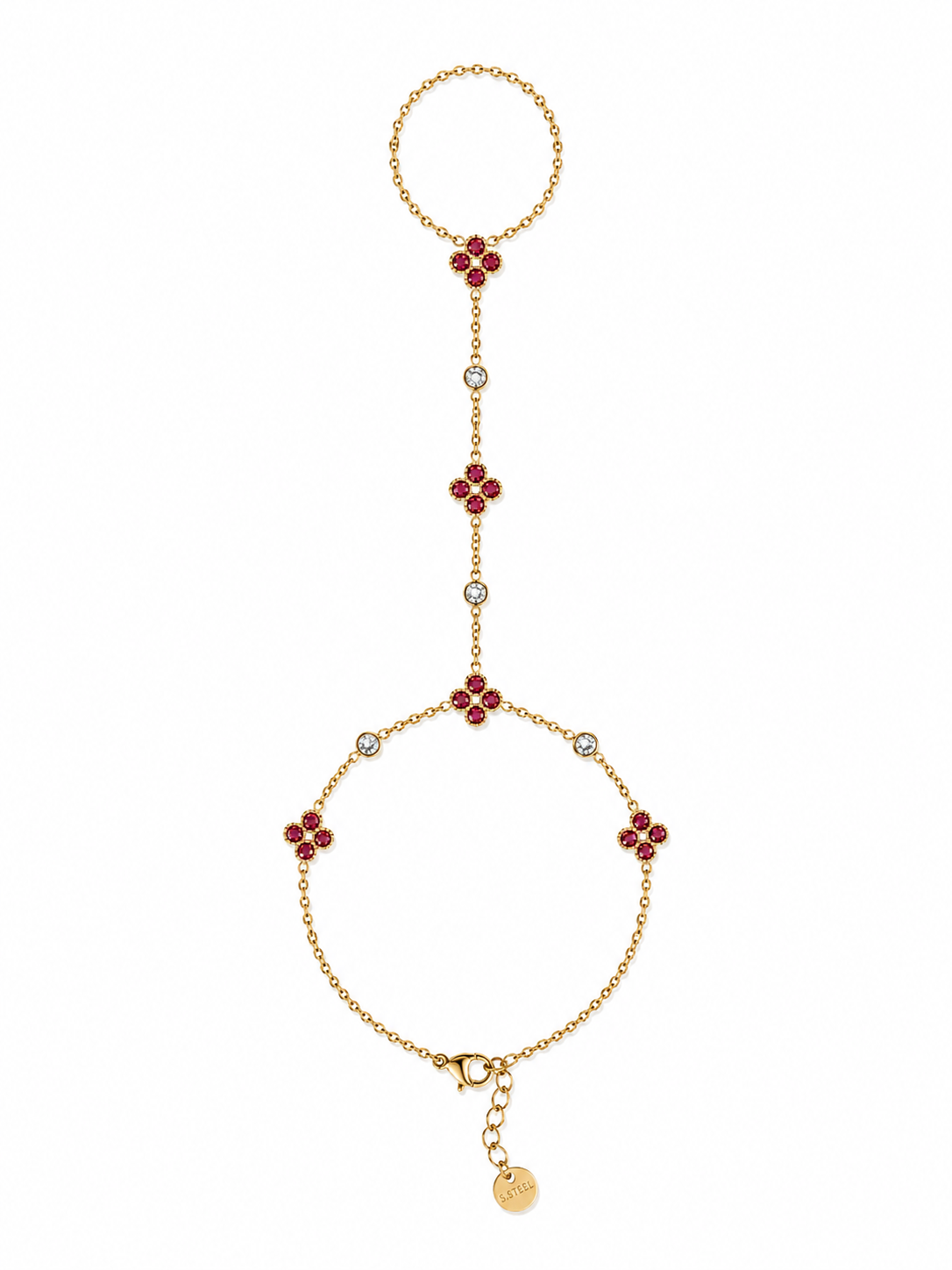 Bijou de main Soléa - Rose foncé